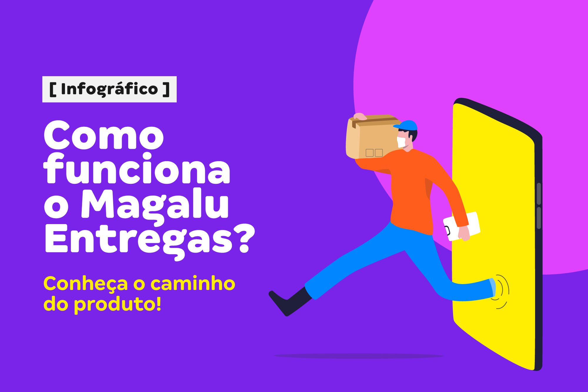 Conheça como funciona o Magalu Entregas
